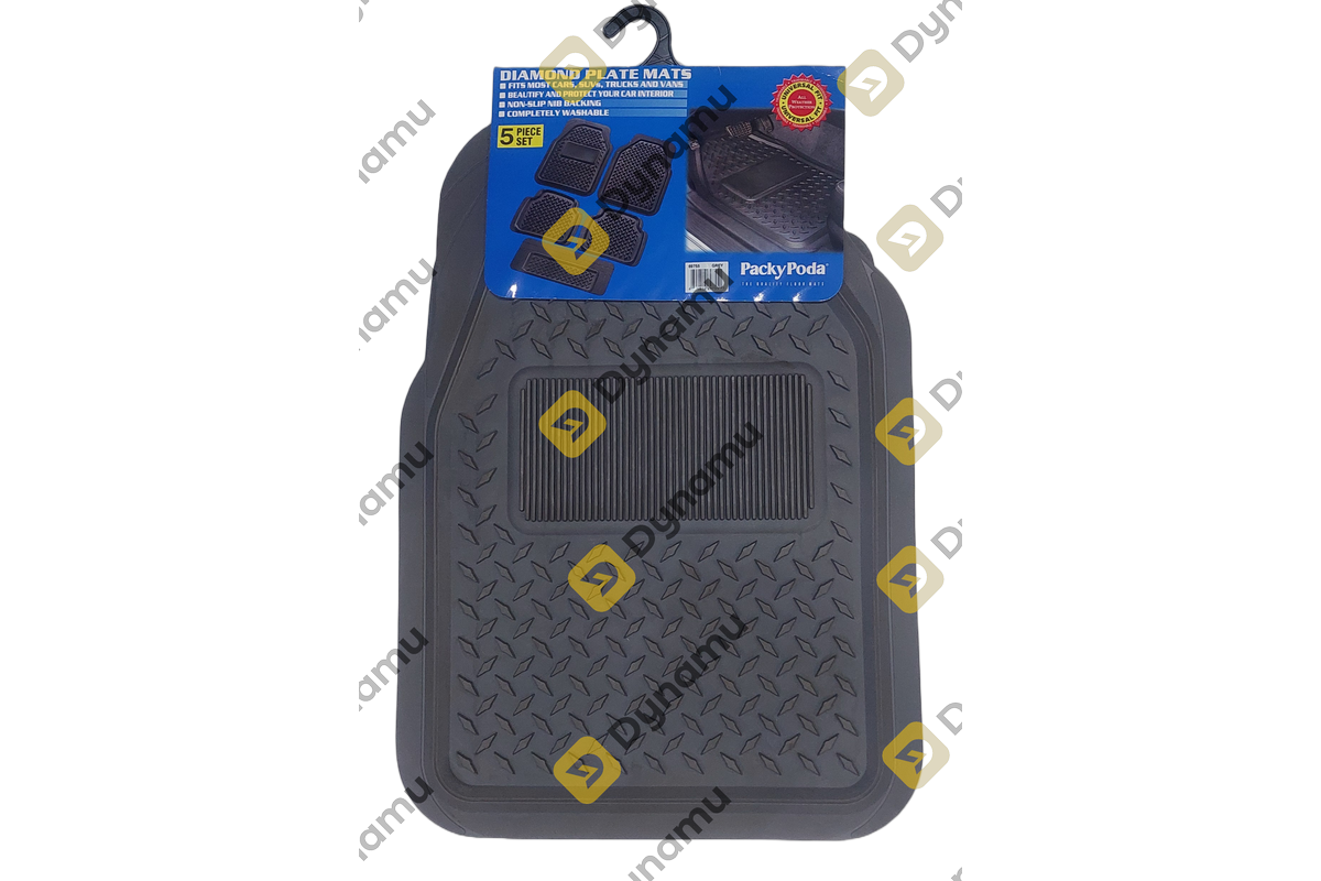 Universal Car Floor Mats - 5 Pack